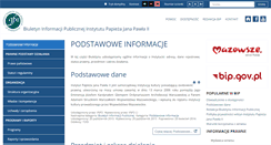 Desktop Screenshot of bip.ipjp2.pl